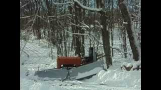 Cletrac K20 with Sargent Snow Plow [upl. by Charleton]