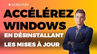 DÉSINSTALLER LES MISES À JOUR WINDOWS [upl. by Jessey]