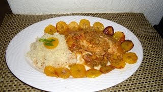 POLLO CON PLATANO MACHO [upl. by Analad]