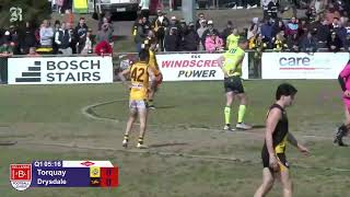 Bellarine FNL Football Grand Final Torquay vs Drysdale Stream recording [upl. by Salena]