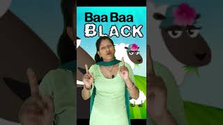 baa baa black sheep popular rhymes youtubeshorts trendingvideo [upl. by Acirema]