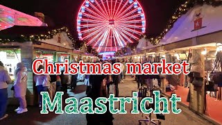 Christmas Market Maastricht Netherlands [upl. by Suki]