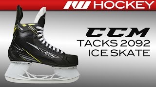 CCM Tacks 2092 Skate Review [upl. by Ttej146]