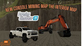 New Console Mining MAP The Interior Map  Farming Simulator 22 fs22 farmingsimulator22 simulator [upl. by Gaiser]