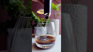 Prepare latte with me latte icedlatte recipe coffee youtubeshorts shorts coffeedrinks [upl. by Iviv]