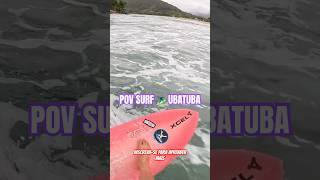 SURFING VLOG UBATUBA surf auladesurf canaldesurf [upl. by Eenot]