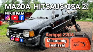 Mazda B2200 hitsaus Osa 2 pukinpaja1974 [upl. by Ainimreh]