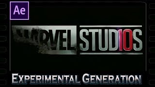 Marvel Studio Logo  Disintegration Effect Endgame Intro After Effects Tutorial [upl. by Bernie]