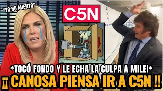 CANOSA TOCÓ FONDO Y PODRIA IR A C5N quotMILEI ME ECHÓquot [upl. by Fuhrman]