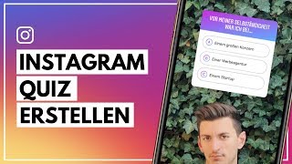 Instagram Quiz Sticker Anleitung Deutsch [upl. by Nyrok]