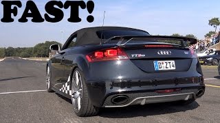 Audi TTRS Roadster 25 TFSI w Milltek Non Resonated Catback Exhaust [upl. by Flinn]