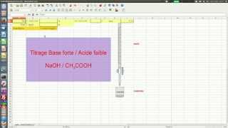 Titrage Base forte Acide faible [upl. by Tila]