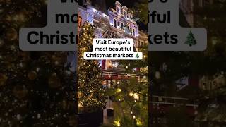 Most beautiful Christmas Markets in Europe 🎄⛄ [upl. by Ariahs]