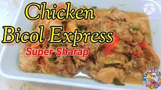 HOW TO COOK SUPER DELICIOUS CHICKEN BICOL EXPRESS chickenrecipebicolexpresscookingfood [upl. by Duleba]