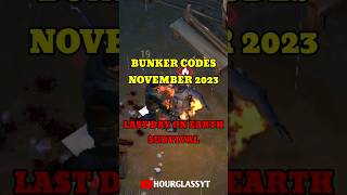 Bunker Alfas Codes for November 2023  Last Day on Earth Survival [upl. by Harty]