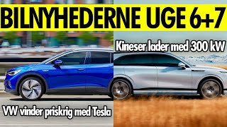 BILNYHEDERNE VW slår Tesla i priskrig Xpeng med FED G9 elSUV og ENDELIG en åben elbil – UGE 67 [upl. by Cressy]