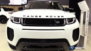 2018 Range Rover Evoque Autobiography  Exterior Interior Walkaround  2018 Montreal Auto Show [upl. by Aguayo62]