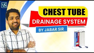 CHEST TUBE DRAINAGE SYSTEM BY JABAR SIR NURSING NORCET aiims [upl. by Gusti]