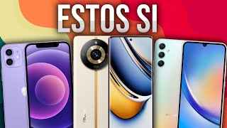 TOP MEJORES CELULARES CALIDAD PRECIO para COMPRAR de GAMA MEDIA y GAMA ALTA 2024 [upl. by Aniwde436]