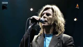 David Bowie  Lets Dance  Live Festival Glastonbury 2000  Video HD [upl. by Naitsyrk756]