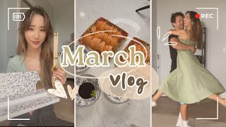 MARCH VLOG German wedding planning name change cat bath time homemade sushi  YB Chang Biste [upl. by Renado]