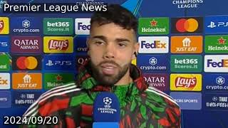 David Raya reveals favourite pundit in hilarious interview with CBS [upl. by Aronal]