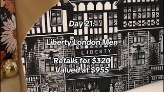 The BEST advent calendar for MEN Liberty London 2024adventcalendar luxuryunboxing giftformen [upl. by Lula]