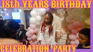 18th years birthday celebrations  This is how I celebrated my daughter birthday party  1 [upl. by Ingram]