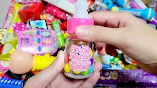 🍬🍭 ASMR Satisfying Video  Yummy Glitter Rainbow Lollipops Unpacking  A Lot Of Lollipops No Talking [upl. by Ahsenev793]