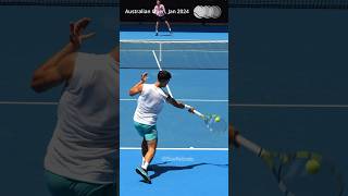 Carlos Alcaraz’s Forehand Evolution 2024 in Slow Motion [upl. by Frances]