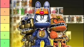 Every Five Nights at Freddys Pop Figure Ranked [upl. by Naeloj]