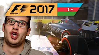 Die HASSSTRECKE  Baku 12 🎮 F1 2017 21 [upl. by Gifferd915]