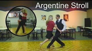 Argentine Stroll Sequence Dance Demonstration [upl. by Anomas]