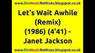 Lets Wait Awhile Remix  Janet Jackson  80s Love Songs  Best 80s Love Songs  80s Love Ballads [upl. by Nellak]