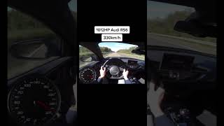 Rs6 C7 crash on the german autobahn at 200300kmh [upl. by Kellyn]