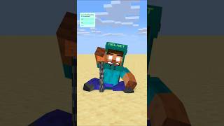 HELP Herobrine Concentrate friendship shorts trending anime [upl. by Kaczer84]