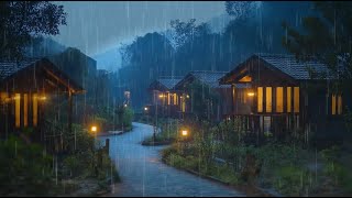 SOUND FOR SLEEPING 12 Hours of RELAXING Rain Sound for sleepㅣRain Sound for Deep Sleep Thunderstorm [upl. by Melosa]