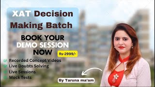 Master XAT Decision Making Proven Preparation Strategies xatexam xat2024 xatmba [upl. by Biagi260]