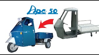 Full Restauration 1976 Piaggio Ape 50  Die Apeschrauber [upl. by Lynette879]