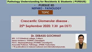 Pursue 8D Uploaded Nephropathology Crescentic Glomerular Disease [upl. by Amethist28]