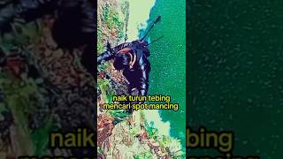 Perjuangan 😱 angler menuju spot mancing ‼️ mancing fishing shorts [upl. by Lauryn]