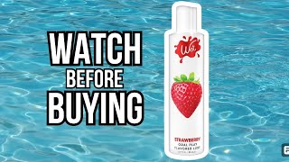 Wet Sultry Strawberry Flavored Lubricant Review Sweet and Smooth [upl. by Siwel690]