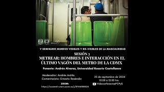 V Seminario Mundos Visibles y no Visibles de la Masculinidad [upl. by Akilak144]