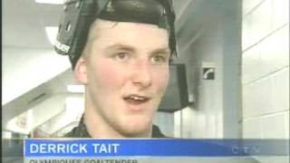 Profile of Gatineau Olympiques goaltender Dereck Tait [upl. by Shauna464]