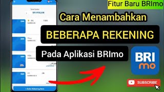 Cara Menambahkan Rekening di BRImo tanpa ke Bank [upl. by Richers]