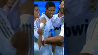 Raphael Varane memories  Debut Goal for RM at 18 years old 🤍🥹 [upl. by Narra]