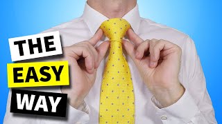 How To Tie A Tie  The Easy Way [upl. by Purse129]