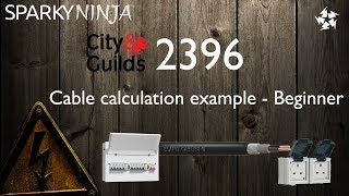 2396 Ep 3  Cable calculation example  Beginner [upl. by Sido]