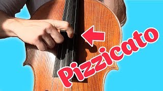 How to PLAY PIZZICATO on CELLO  a Beginners Cello Lesson  Basics of Cello [upl. by Conlon]