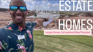 Calusa Country Club Estate Homes Largest homes available New Plan amp 1st locations [upl. by Ophelia61]